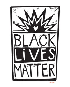 Black Lives Matter, 8x10 - Root and Star