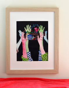 Hands art print by Abbi Israelsen - Root and Star